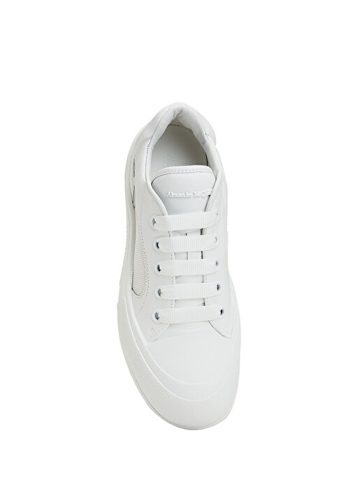 Beyaz Kadın Sneaker - Görsel 5