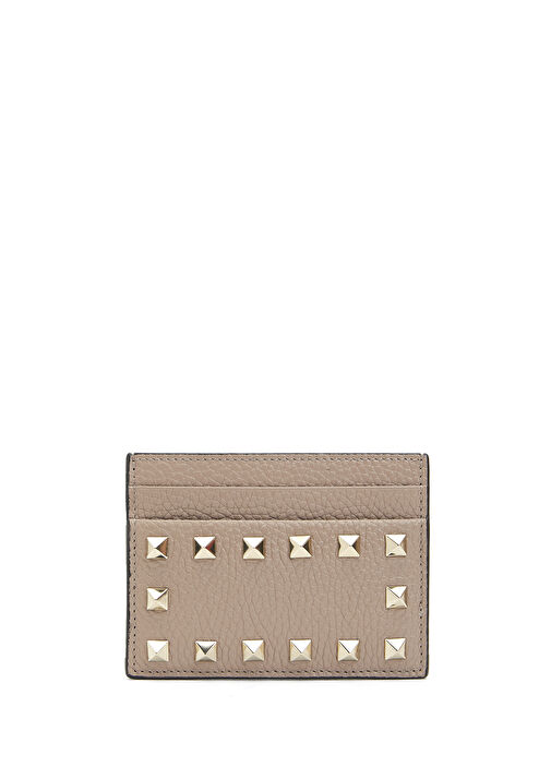 Valentino Garavani - Rockstud Powder Women's Leather Card Holder