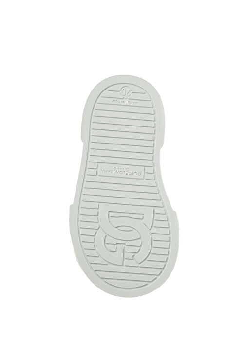 Beyaz Kız Çocuk Deri Sneaker - Görsel 6