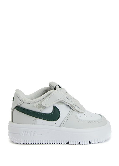 Force 1 Low Easyon Siyah Gri Çocuk Deri Sneaker - Görsel 2