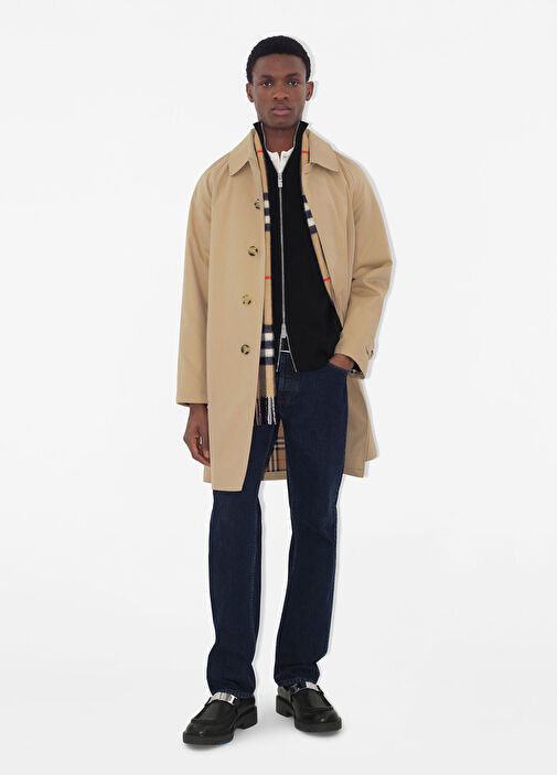 Beige Burberry Beige Men Mid-length Camden Heritage Car Beige