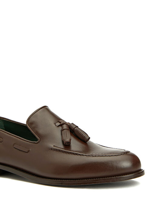 Kahverengi Icons Erkek Deri Loafer - Görsel 7