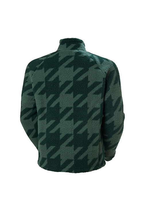 Helly Hansen GREEN Erkek Panorama Printed Pile Snap Green Erkek