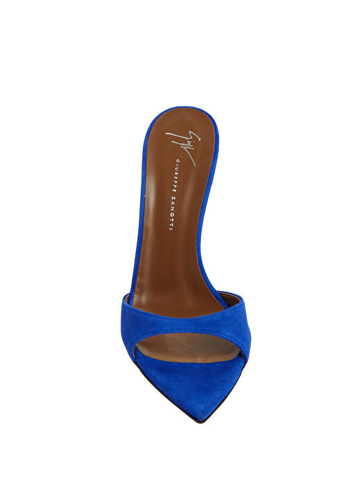 Mavi Kadın Deri Terlik - Görsel 5