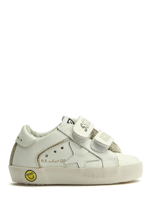 Old School Çok Renkli Unisex Çocuk Deri Sneaker - Görsel 2