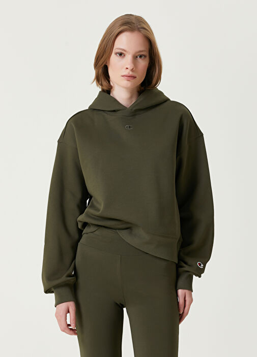 Champion khaki sweatshirt best sale