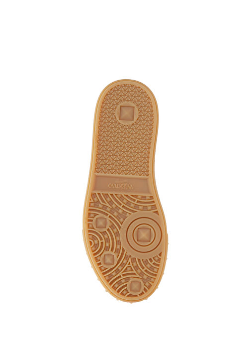 Vizon Kadın Deri Sneaker - Görsel 6