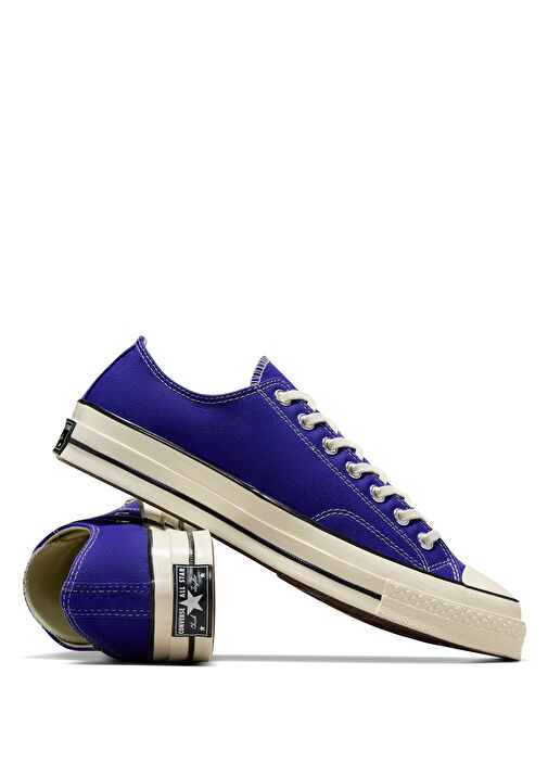 Chuck 70 Ox Mavi Erkek Kanvas Sneaker - Görsel 7