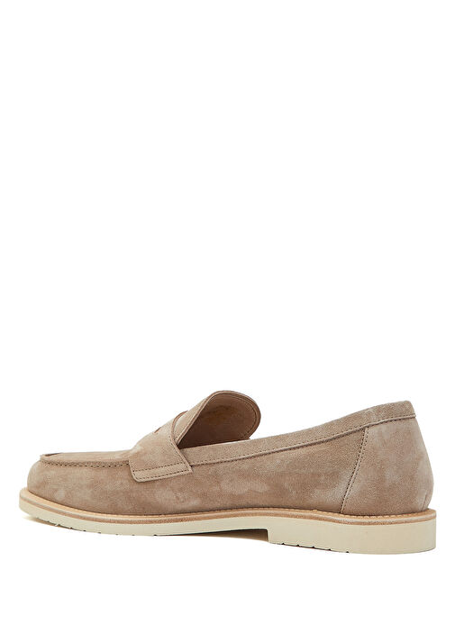 Brunello Cucinelli Bej Brunello Cucinelli Süet Erkek Loafer