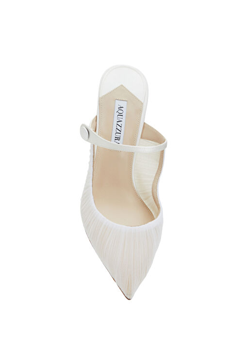Aquazzura Aquazzura Voile Beyaz Kadın Terlik Sandalet & Terlik | Beymen Beyaz - 5. görsel