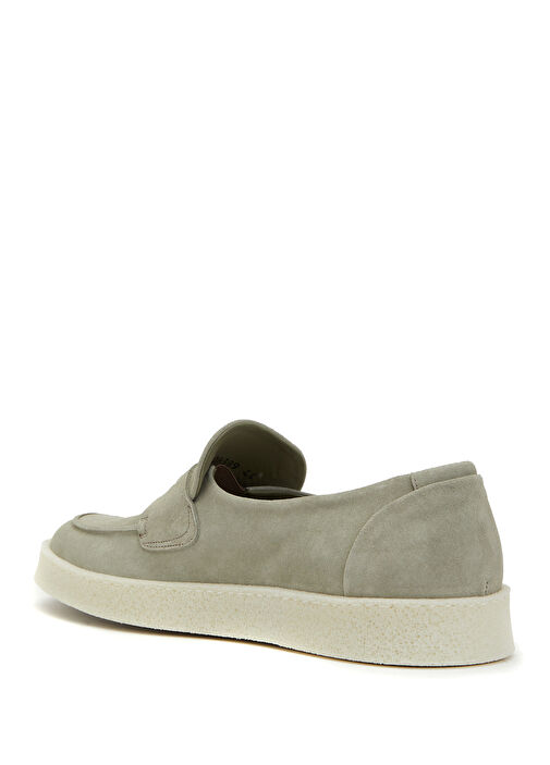 Su Yeşili Erkek Süet Loafer - Görsel 4