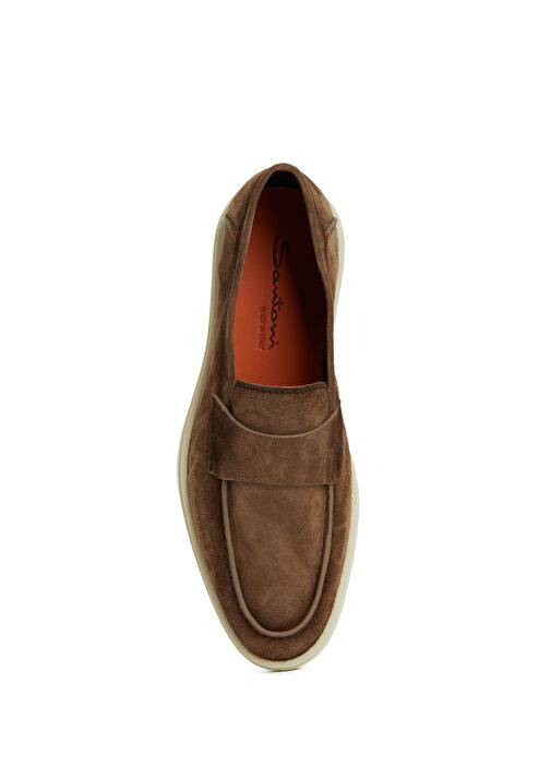 Kahverengi Erkek Süet Loafer - Görsel 5