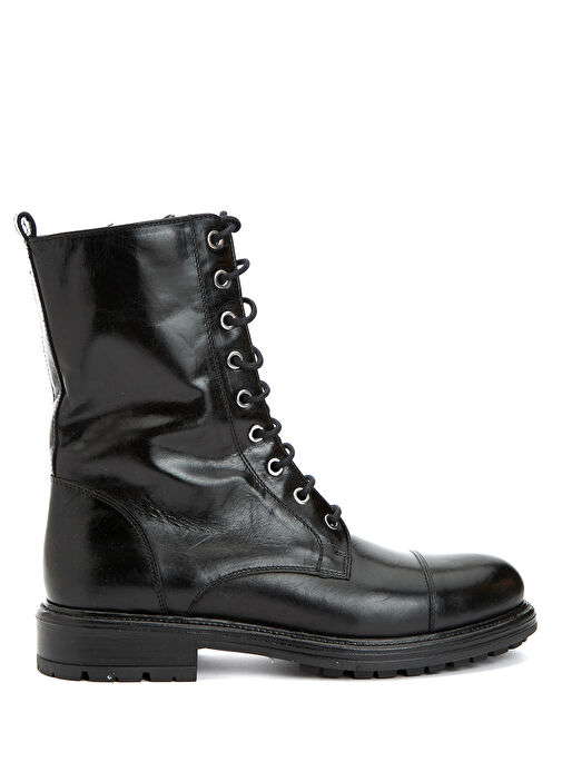 Siyah Kadın Deri Bot - Görsel 2