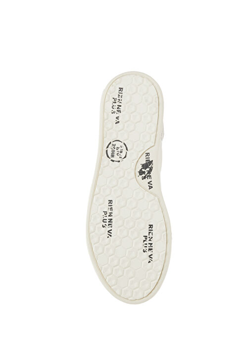 Belle Beyaz Kadın Deri Sneaker - Görsel 6