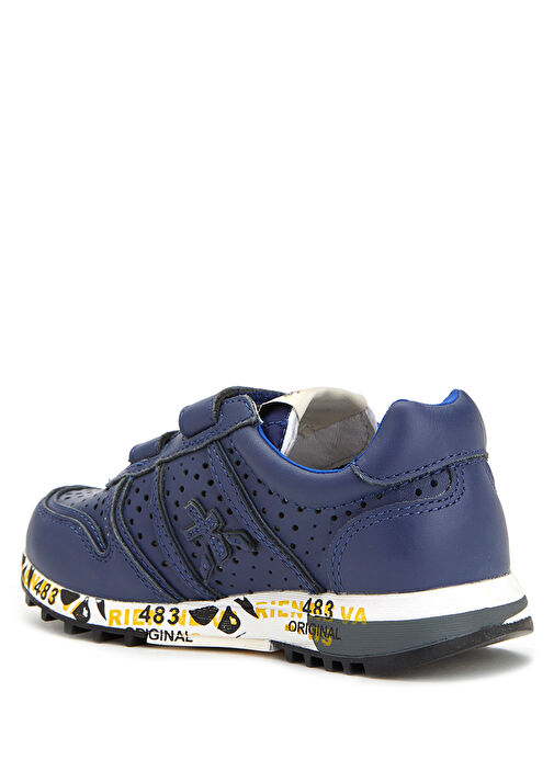 Lacivert Logolu Unisex Çocuk Sneaker - Görsel 4