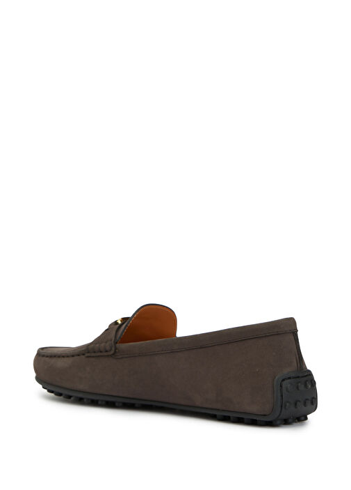 Tod's Koyu Kahverengi Tod's Süet Kadın Loafer