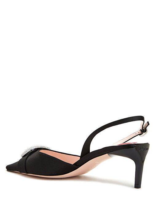 Siyah Topuklu Ayakkabı - Görsel 4