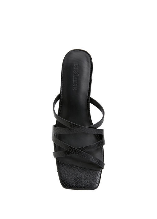 Siyah Kadın Terlik - Görsel 5