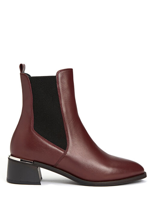 Divarese Divarese Bordo Kadın Deri Bot Beymen'de! Bordo - 2. görsel