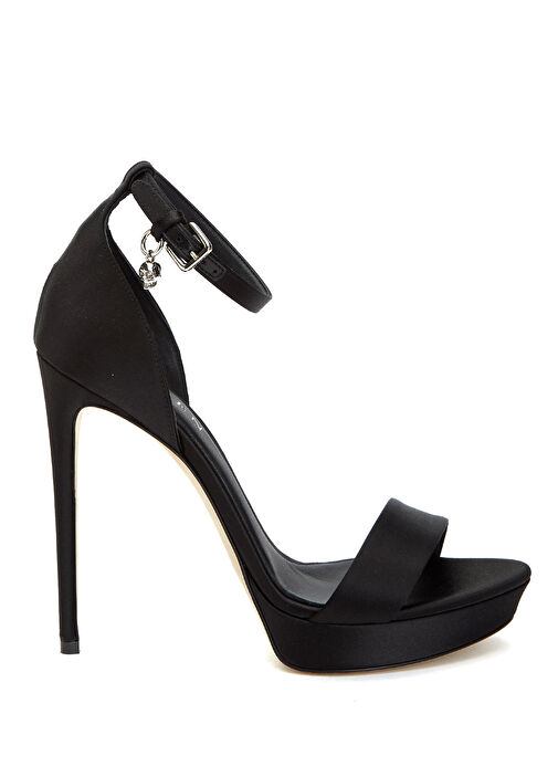 Siyah Kadın Sandalet - Görsel 2