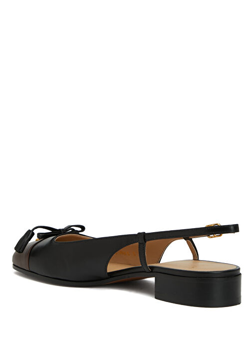 Siyah Kahve Deri Babet - Görsel 4