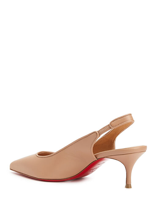 Kate Nude Deri Topuklu Ayakkabı - Görsel 4