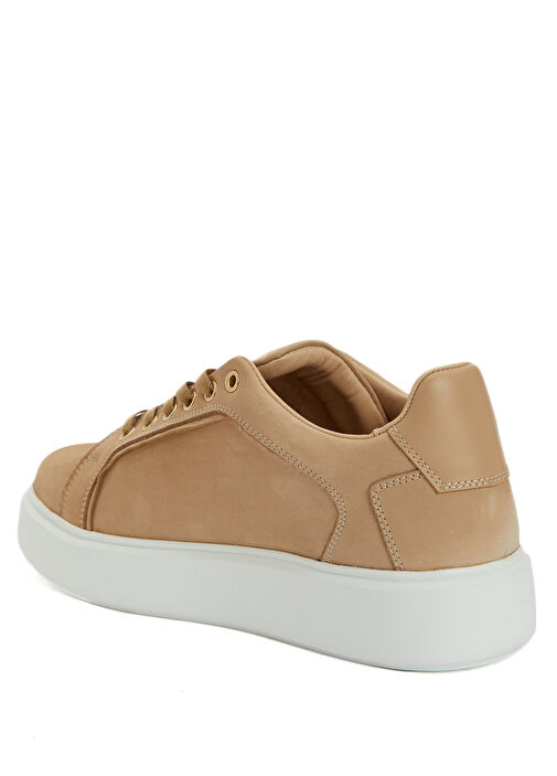 Kum Kadın Deri Sneaker - Görsel 4