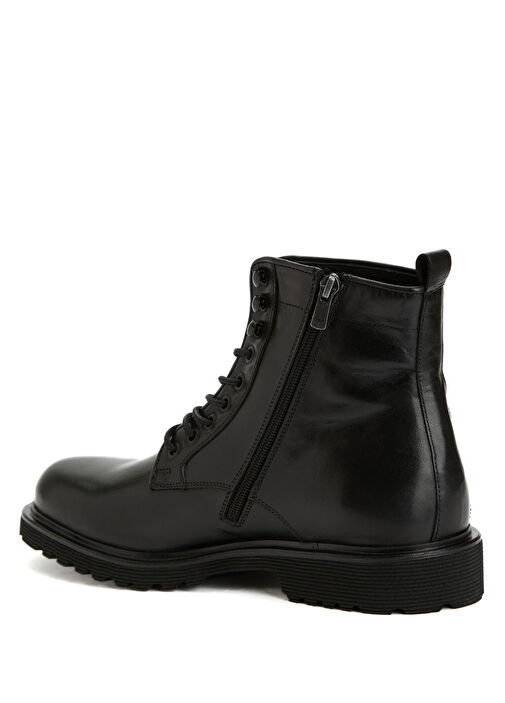 Divarese Siyah Divarese Deri Erkek Bot