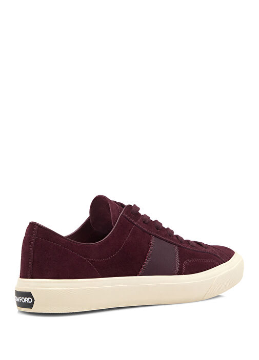 Cambridge Bordo Erkek Süet Sneaker - Görsel 3