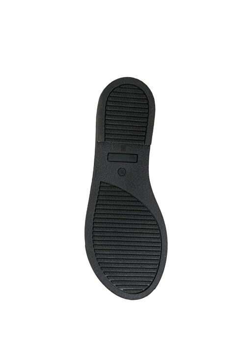 Siyah Kadın Deri Terlik - Görsel 6