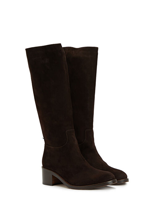 Brighton Kahverengi Kadın Süet Çizme - Görsel 3