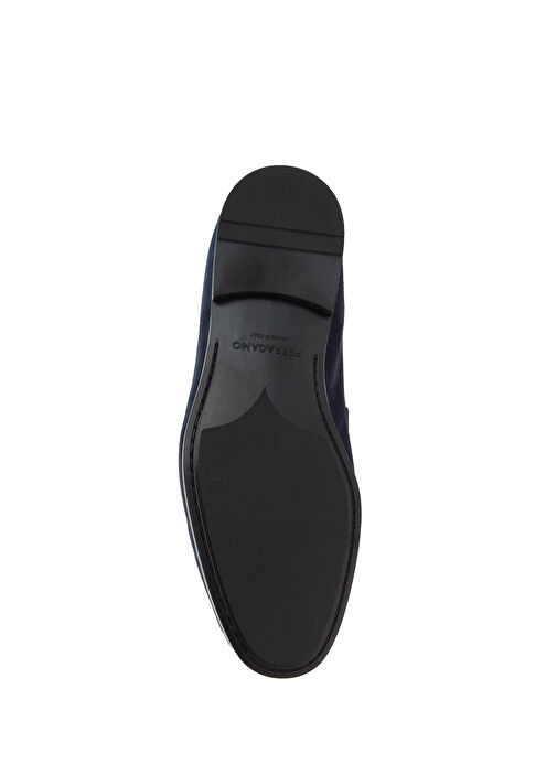 Lacivert Erkek Süet Loafer - Görsel 6