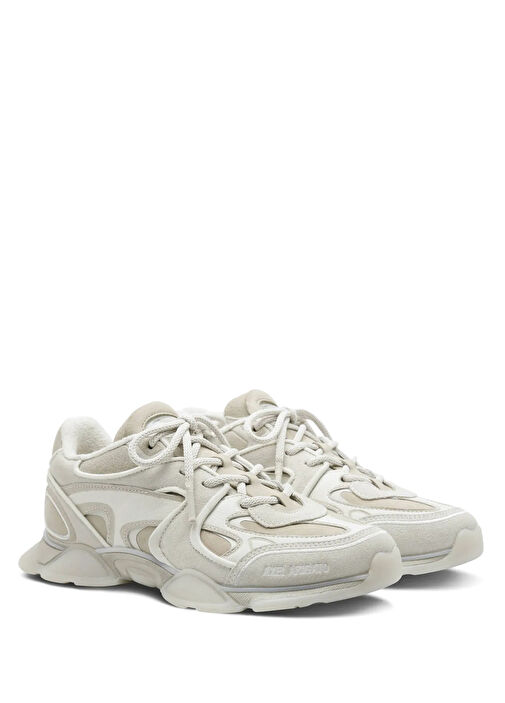 Eris Bej Beyaz Kadın Deri Sneaker - Görsel 3