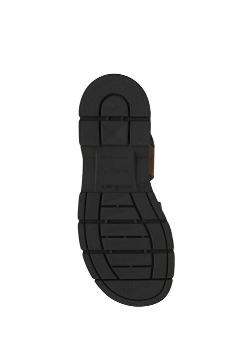 Haki Erkek Deri Sandalet - Görsel 6