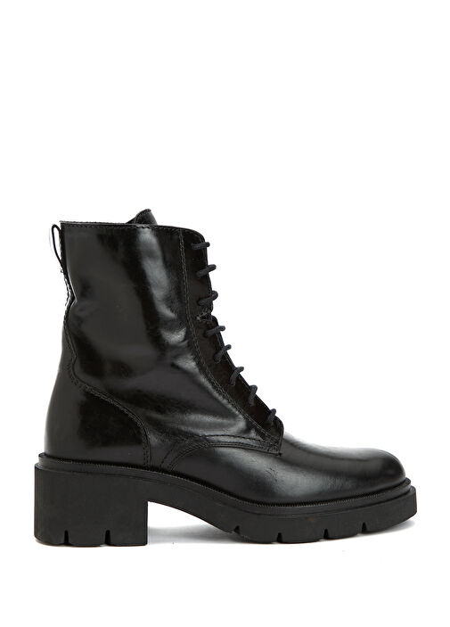 Siyah Kadın Deri Bot - Görsel 2