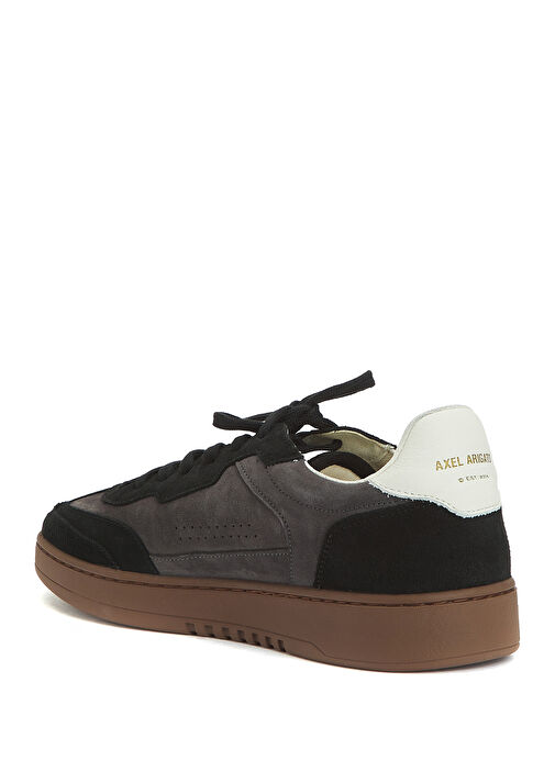 Dice T-toe Siyah Erkek Deri Sneaker - Görsel 4