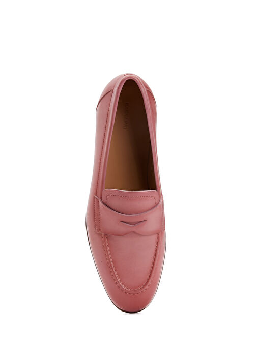 Pudra Kadın Deri Loafer - Görsel 5