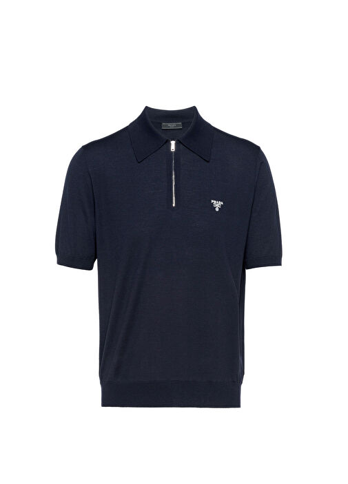 トップス 99s archive prada rubber polo shirt archive PRADA Rubber Polo Shirt - メルカリ