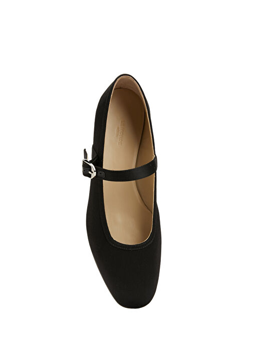 Siyah Deri Babet - Görsel 5