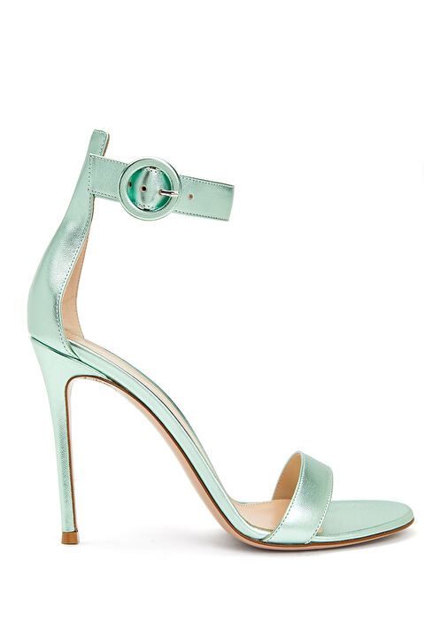 Portofino 105 Yeşil Kadın Deri Sandalet - Görsel 2