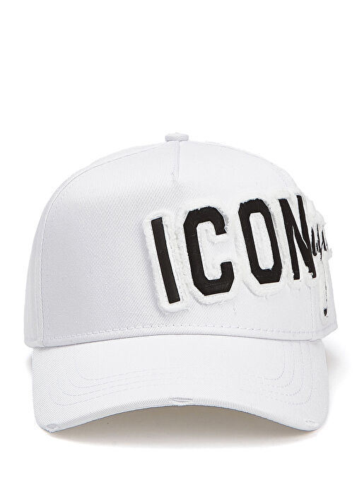 22AW最新★DSQUARED2★ICON ロゴ刺繍キャップ★ホワイト White Dsquared2 White Men Icon White Men's Hat 1992526 | Beymen