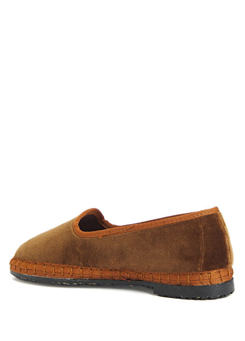 Yoki Turuncu Kız Çocuk Kadife Babet - Görsel 4