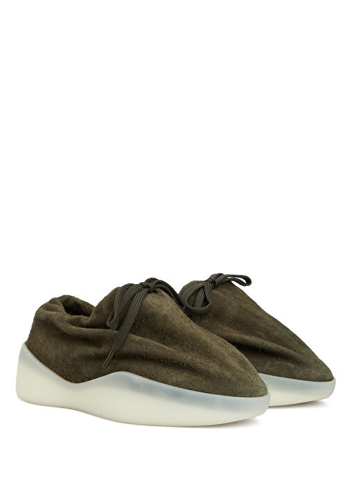 Moc Runner Haki Kadın Deri Sneaker - Görsel 3