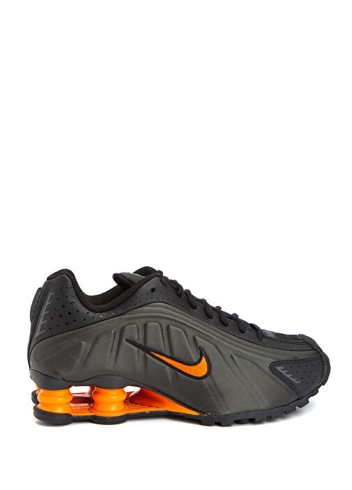 SHOX R4 Siyah Gri Unisex Çocuk Sneaker - Görsel 2
