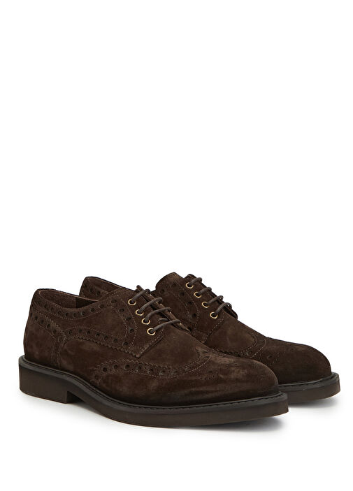Kahverengi Erkek Süet Ayakkabı - Görsel 3