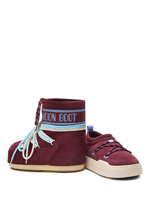 Moon Boot Moon Boot Icon Low Bordo Süet Kız Çocuk Kar Botu Beymen'de! Bordo - 5. görsel