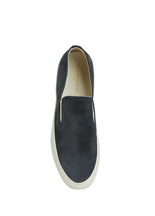 Lacivert Erkek Deri Sneaker - Görsel 5