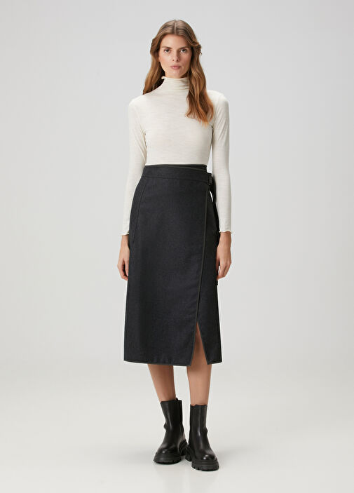 スカート BRUNELLO CUCINELLI Wool blend pencil skirt BRUNELLO CUCINELLI Wool-blend midi skirt | NET-A-PORTER