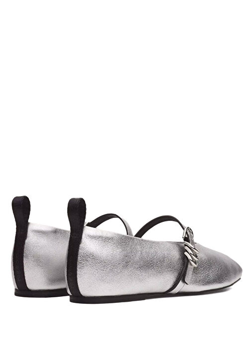 Rag&bone Rag&bone Gümüş Spire Silver Deri Babet Beymen'de! Gümüş - 3. görsel