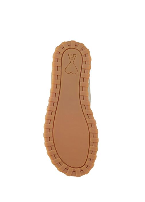 Bej Erkek Deri Sneaker - Görsel 6